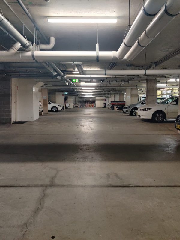 Installation of LED lighting with sensors