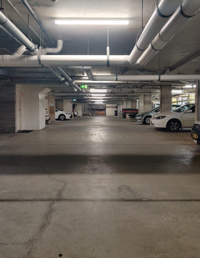 Installation of LED lighting with sensors